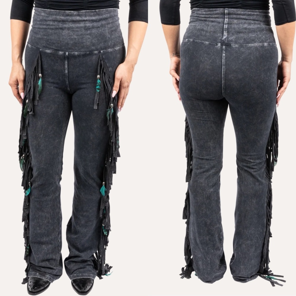 Pat Dahnke Chaps Bootcut Leggings